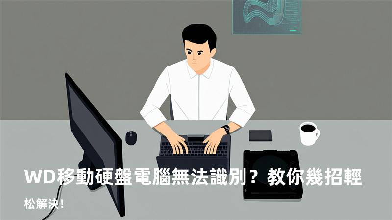 WD移動硬盤電腦無法識別？教你幾招輕松解決！