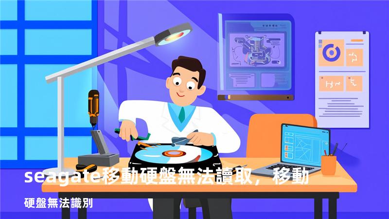 seagate移動硬盤無法讀取，移動硬盤無法識別