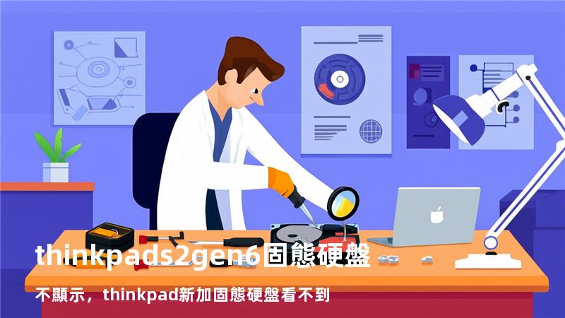 thinkpads2gen6固態硬盤不顯示，thinkpad新加固態硬盤看不到
