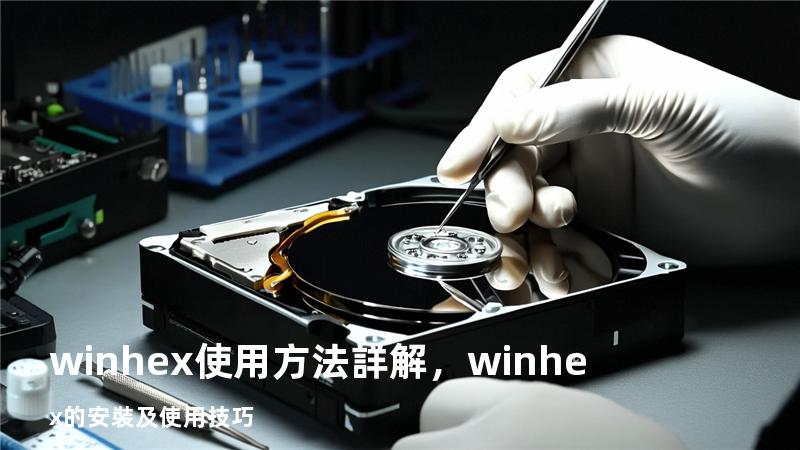 winhex使用方法詳解，winhex的安裝及使用技巧