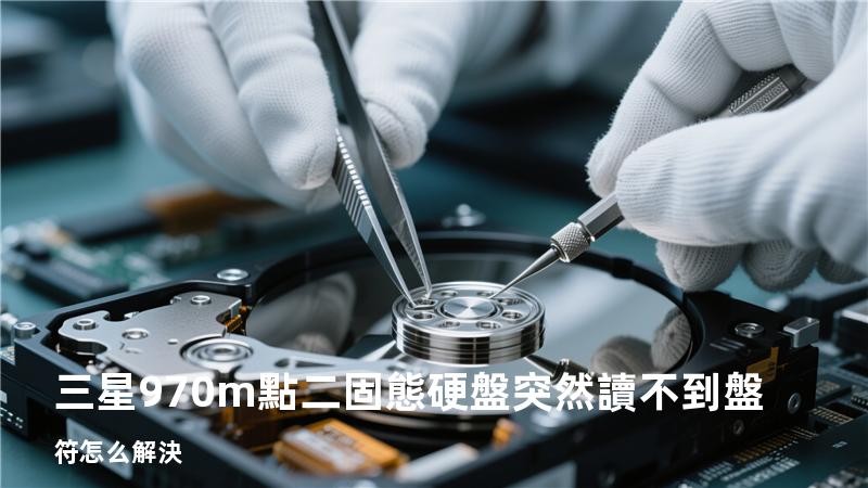 三星970m點二固態硬盤突然讀不到盤符怎么解決