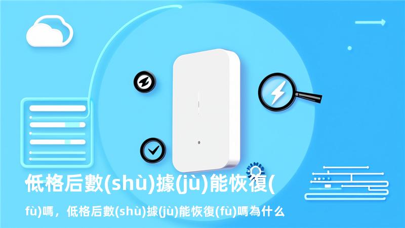 低格后數(shù)據(jù)能恢復(fù)嗎，低格后數(shù)據(jù)能恢復(fù)嗎為什么
