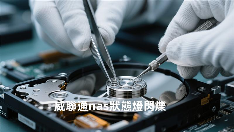 威聯通nas狀態燈 閃爍