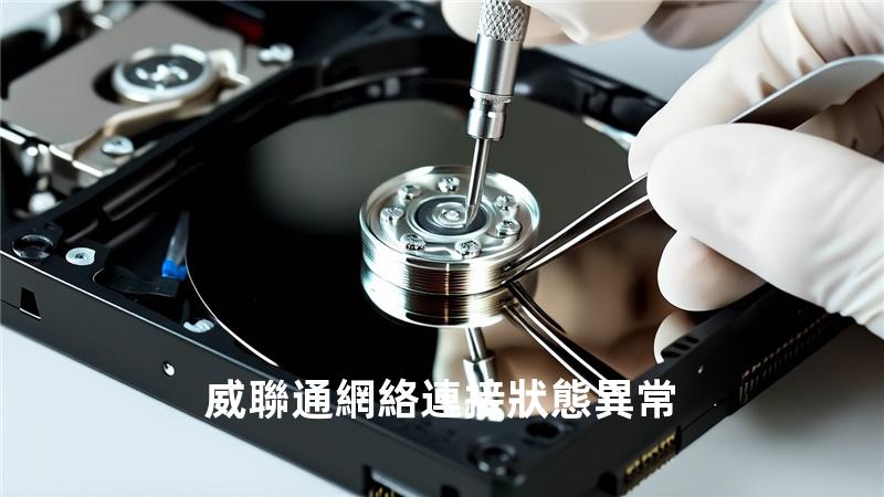 威聯通網絡連接狀態異常