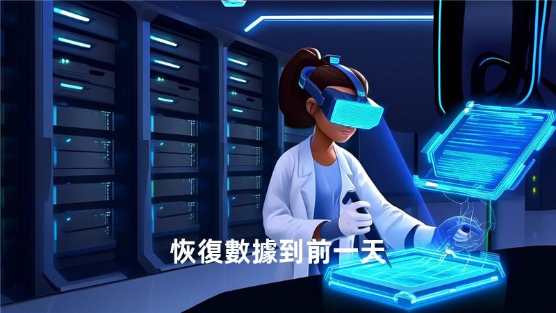 恢復數據到前一天