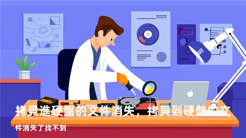 拷貝進硬盤的文件消失，拷貝到硬盤的文件消失了找不到