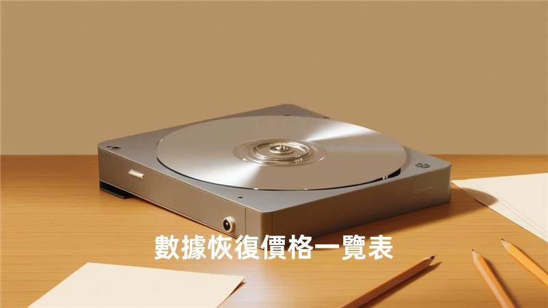 數據恢復價格一覽表