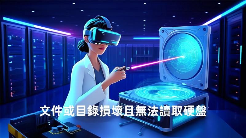 文件或目錄損壞且無法讀取 硬盤
