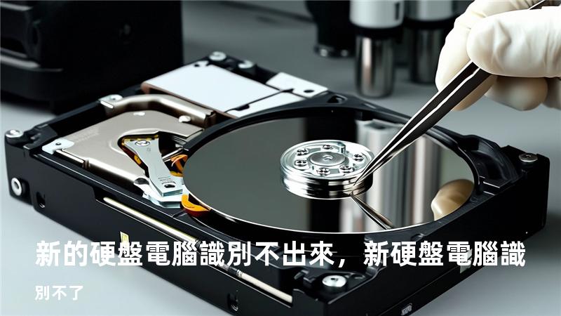新的硬盤電腦識別不出來，新硬盤電腦識別不了