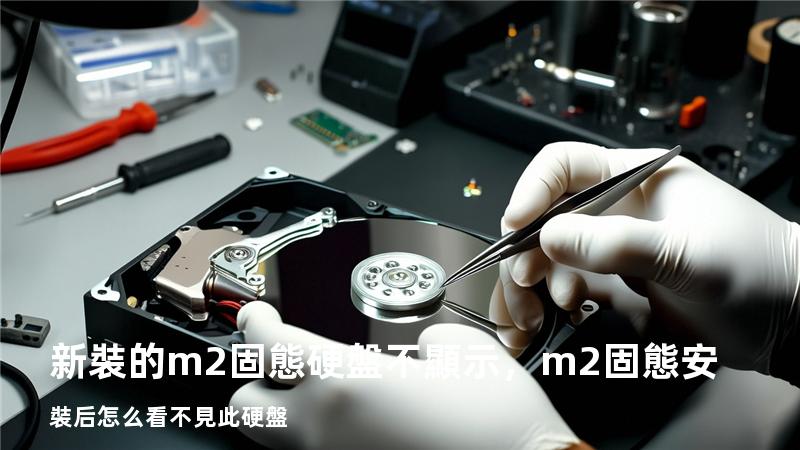 新裝的m2固態硬盤不顯示，m2固態安裝后怎么看不見此硬盤