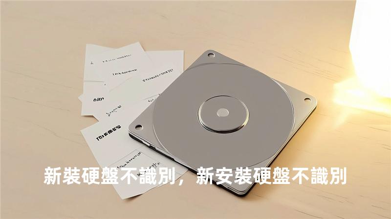 新裝硬盤不識別，新安裝硬盤不識別