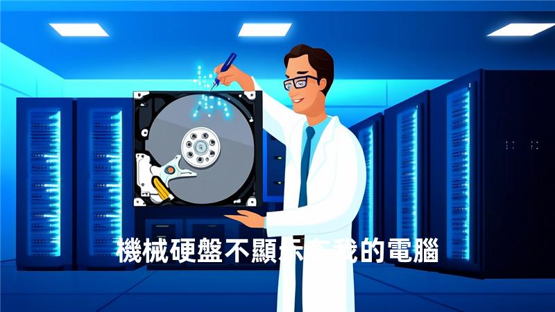 機械硬盤不顯示在我的電腦