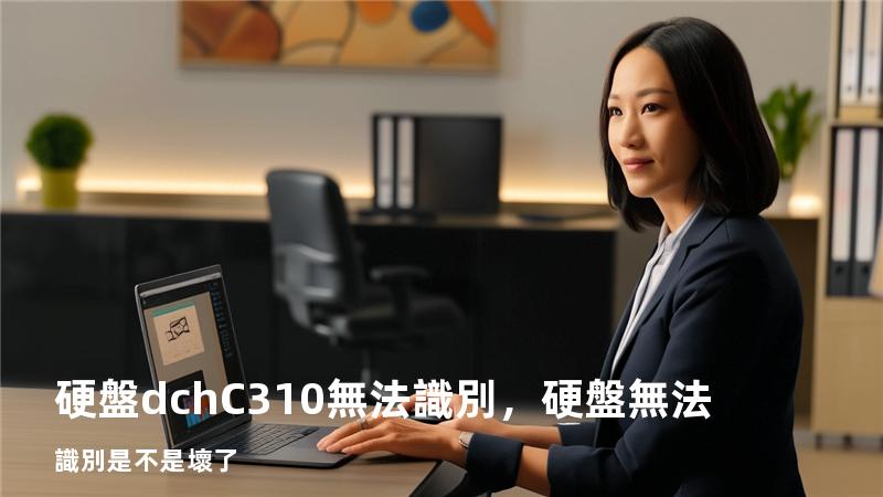 硬盤dchC310 無法識別，硬盤無法識別是不是壞了