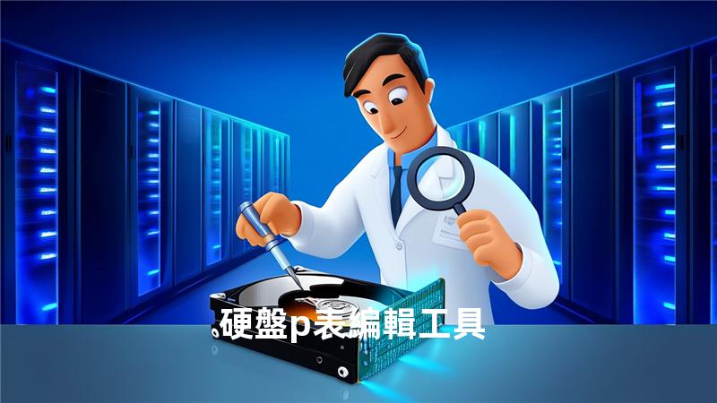 硬盤p表 編輯工具