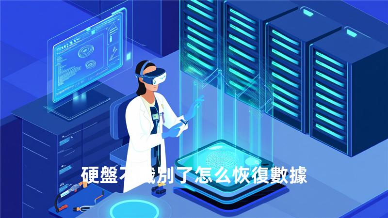 硬盤不識別了怎么恢復數據