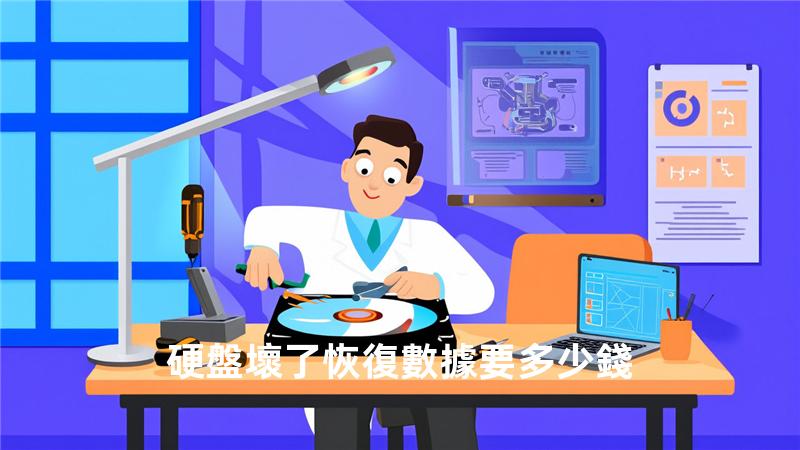 硬盤壞了恢復數據要多少錢