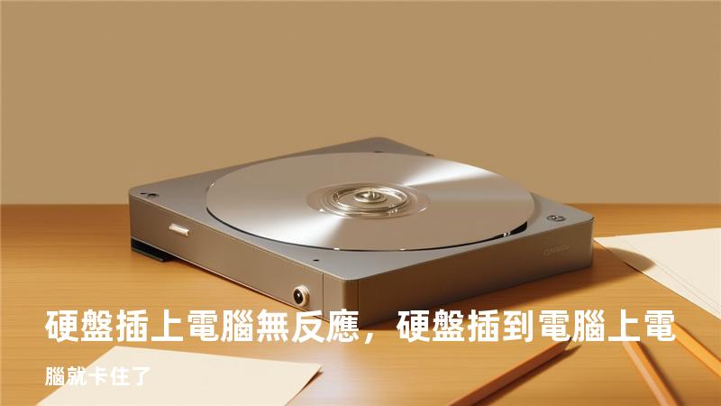 硬盤插上電腦無反應，硬盤插到電腦上電腦就卡住了