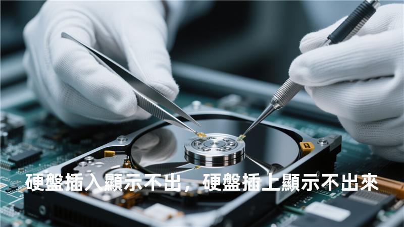 硬盤插入顯示不出，硬盤插上顯示不出來