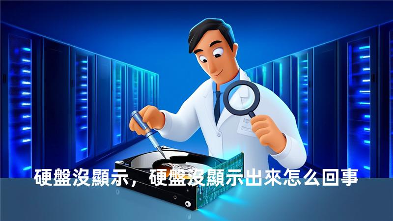 硬盤沒顯示，硬盤沒顯示出來怎么回事