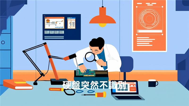 硬盤突然不識別