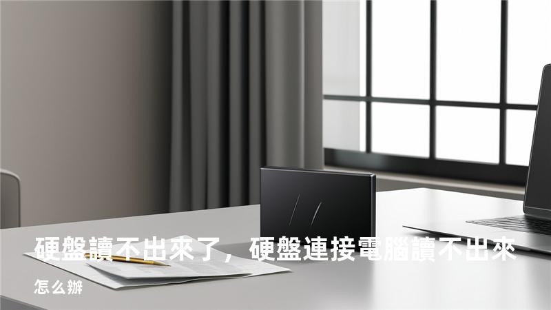 硬盤讀不出來了，硬盤連接電腦讀不出來怎么辦