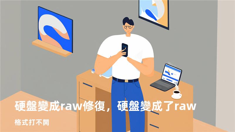 硬盤變成raw修復，硬盤變成了raw格式打不開