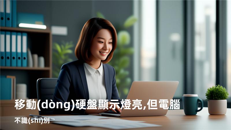 移動(dòng)硬盤顯示燈亮,但電腦不識(shí)別