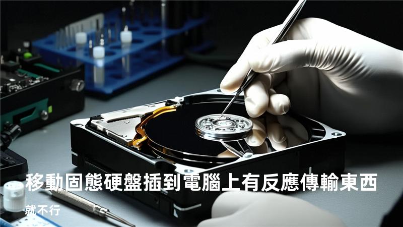 移動固態硬盤插到電腦上有反應傳輸東西就不行