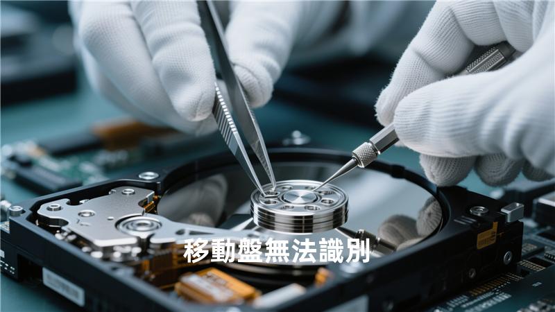 移動盤無法識別