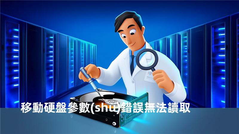 移動硬盤 參數(shù)錯誤 無法讀取