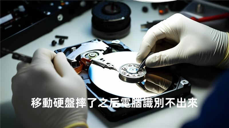 移動硬盤摔了之后電腦識別不出來