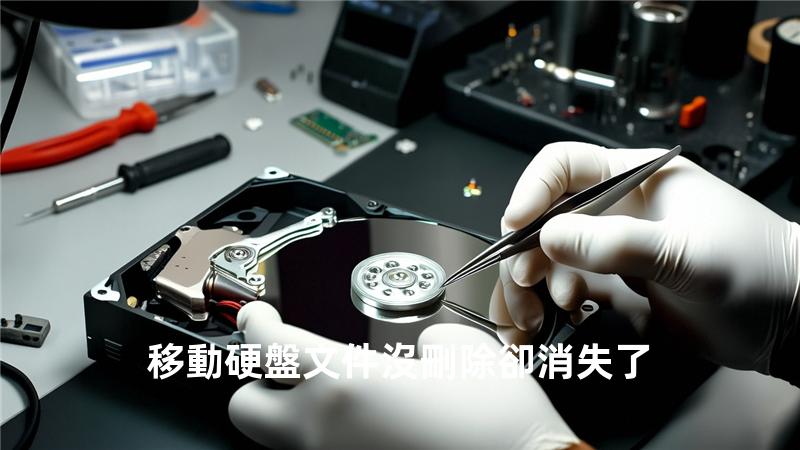 移動硬盤文件沒刪除卻消失了