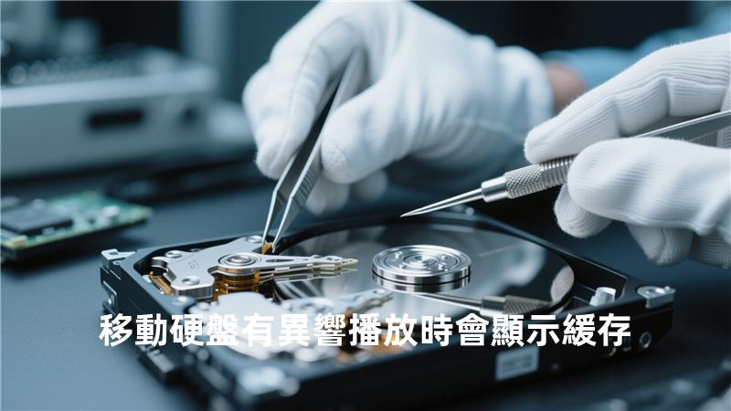 移動硬盤有異響播放時會顯示緩存
