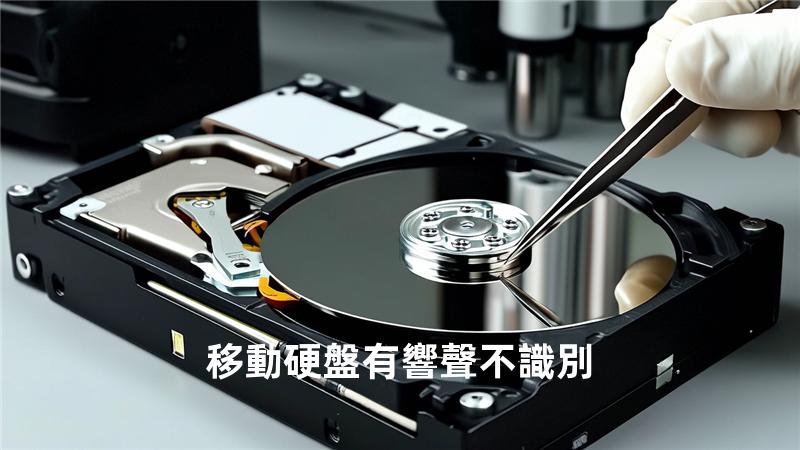移動硬盤有響聲不識別