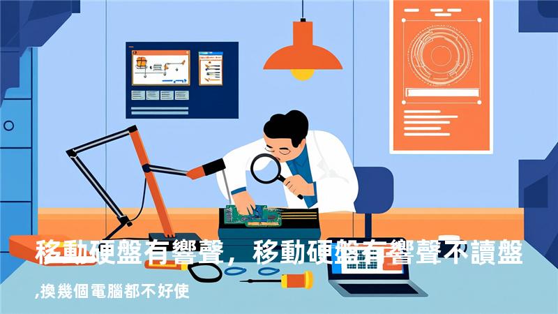 移動硬盤有響聲，移動硬盤有響聲不讀盤,換幾個電腦都不好使