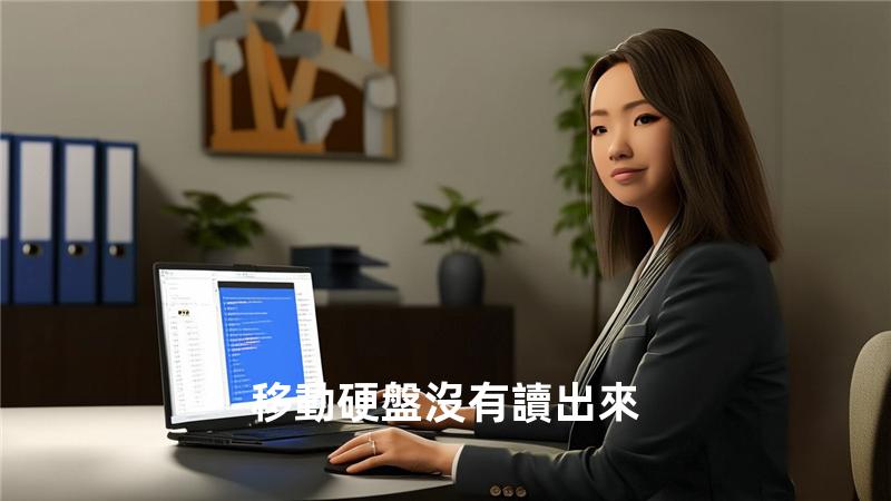 移動硬盤沒有讀出來