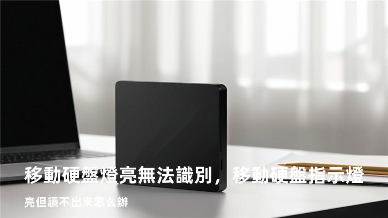 移動硬盤 燈亮 無法識別，移動硬盤指示燈亮但讀不出來怎么辦