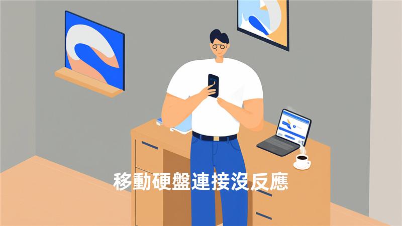 移動硬盤連接沒反應