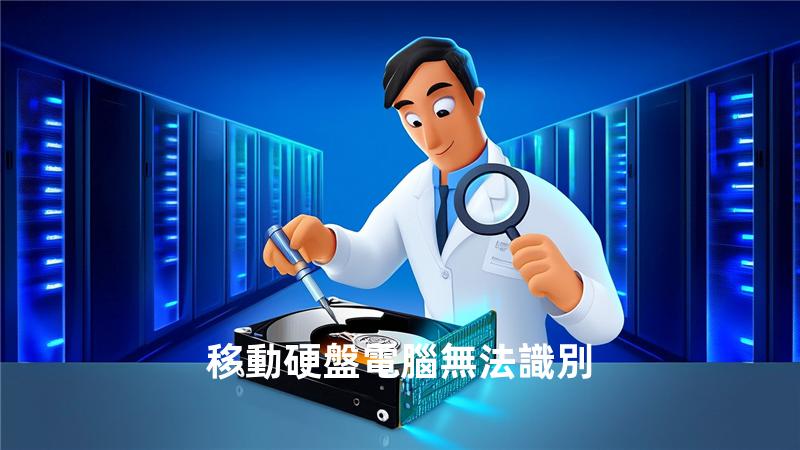 移動硬盤電腦無法識別