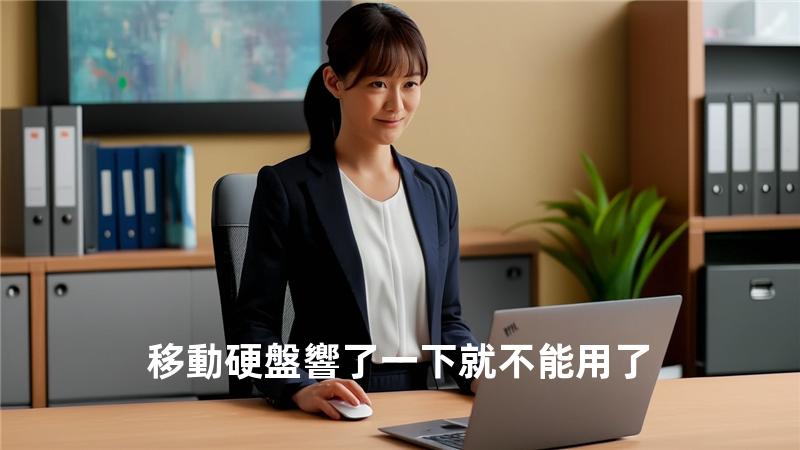 移動硬盤響了一下就不能用了