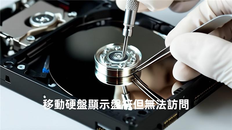 移動硬盤顯示盤符但無法訪問