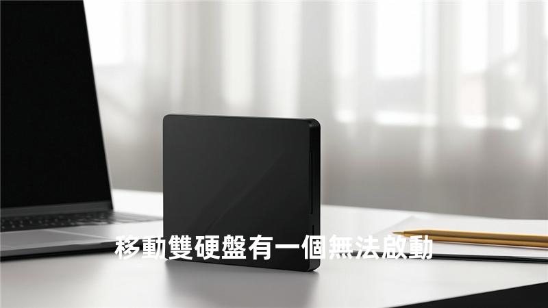 移動雙硬盤有一個無法啟動