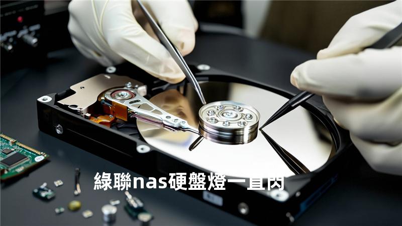 綠聯nas硬盤燈一直閃
