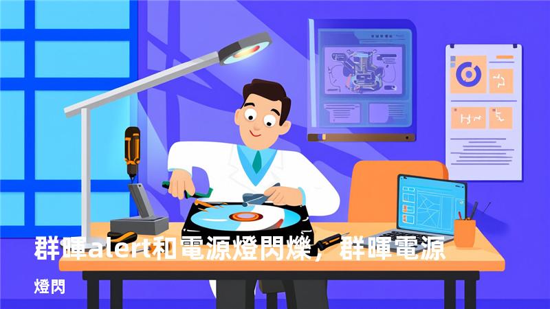 群暉 alert和電源燈閃爍，群暉 電源燈 閃