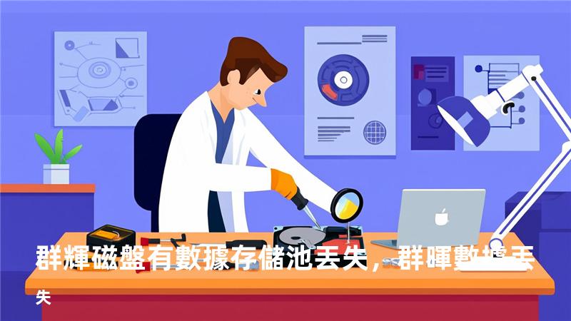 群輝 磁盤有數據 存儲池丟失，群暉 數據丟失