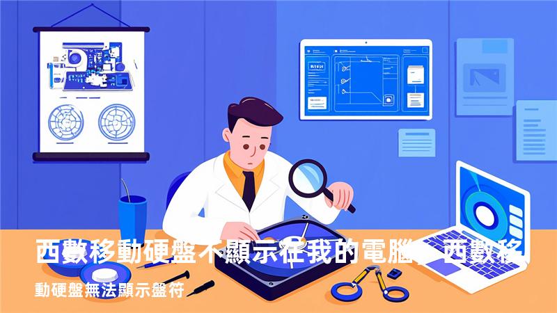 西數移動硬盤不顯示在我的電腦，西數移動硬盤無法顯示盤符