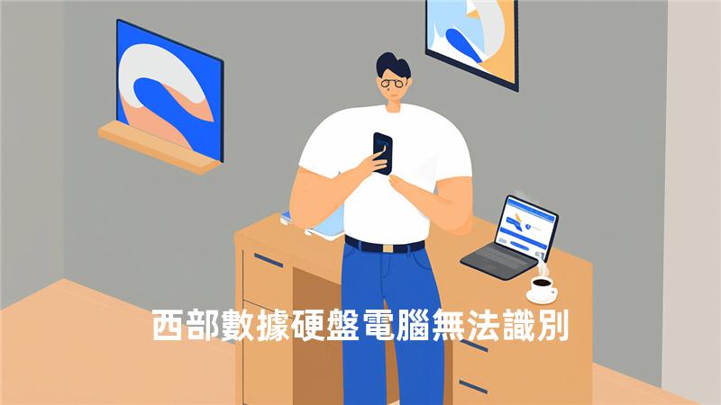 西部數據硬盤電腦無法識別