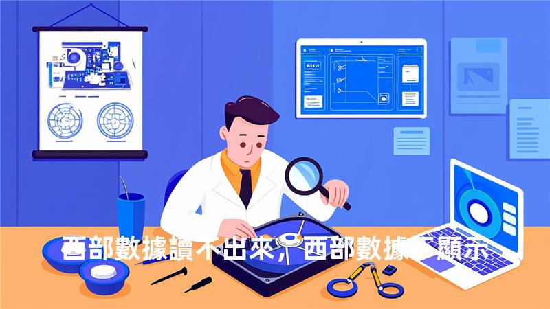 西部數據讀不出來，西部數據不顯示
