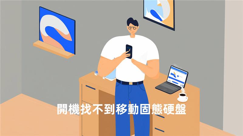 開機找不到移動固態硬盤