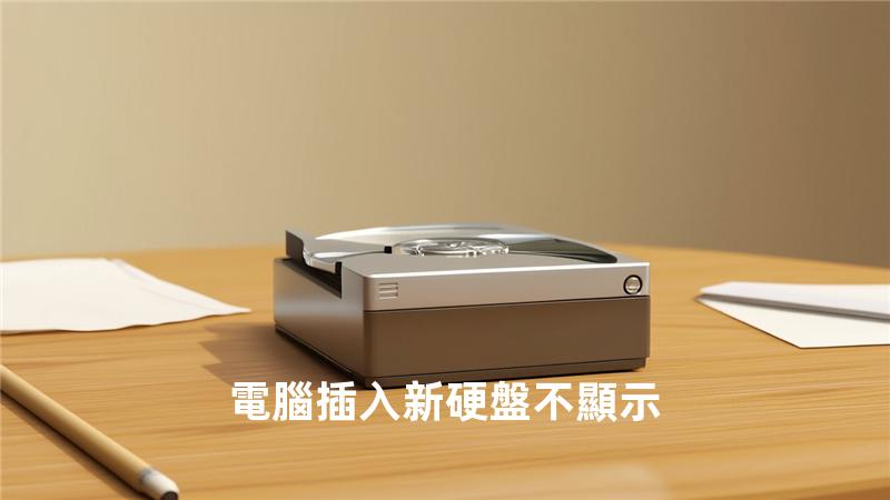 電腦插入新硬盤不顯示
